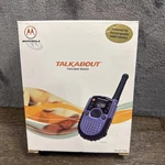Rare New In Box Motorola Talkabout T289 Old Stock/ Dead Ice Blue. Fixed Price $89.95.