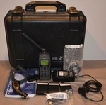 Iridium Motorola 9505 Satellite Phone MS1-20 W/pelican 1450 Case, Batteries+!. Fixed Price $200.00.