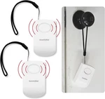 Securityman Door Handle Alarm With 130DB Vibration Triggered Portable. Fixed Price $49.48.