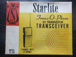 Pair Of Vintage Walkie Talkies: TE-253 Star-lite Trans-o-phone Original Box. Fixed Price $144.00.