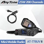 Anytone AT-778UV Ii Dual Band Mobile Radio 25W Vox With Programming Cable. Fixed Price $119.99.