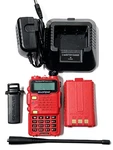 Baofeng UV-5R Dual Band Two Way Ham Radio Walkie Talkie With Battery & Charger. Fixed Price $15.50.