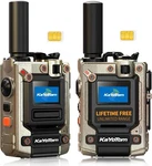 2PACK-(LIFETIME Free) Limited Range Walkie Talkies Long Global Rapid POC4G. Fixed Price $178.00.