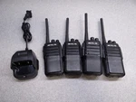 Lot Of 4 Retevis RT21 Uhf Two Way Radio Walkie Talkie Ctcss/dcs Vox Tot. Fixed Price $40.00.