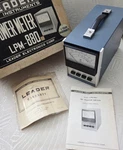 Leader LPM-880S Rf Power Meter New Box Never Used Vintage Model Manual. Fixed Price $1350.00.
