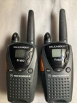Set Of 2 Motorola Talkabout FR50 Two Way Radios. Fixed Price $25.00.