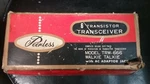 Peerless Transistor Model TRW-666 Walkie Talkie. Fixed Price $15.00.