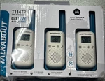 Motorola Solutions T114TP, Portable Frs, Talkabout, Two-way Radios New Open Box. Fixed Price $37.79.