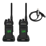 2PACK Retevis Dmr IP67 AES256 Noise Cancelling Two Way Radio 2800MAH For Outdoor. Fixed Price $178.99.