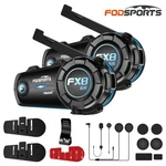 2PCS Fodsports FX8 Air Motorcycle Helmet Intercom Bluetooth Interphone Fm Radio. Fixed Price $95.99.