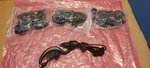 Lot Of 4 Motorola Radio Compatible 2 Pin Hands Free Earpiece & Push-to-talk Mic. Fixed Price $24.99.