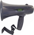 Megaphone 15 Watt UZI-MP-204R Measures 5/8" Overall. Black Composition Hou. Fixed Price $38.97.