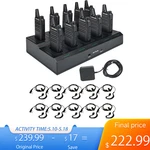 10PACK RT22 Long Range Walkie Talkies For Retail With Earpiece & Way Chargers. Fixed Price $222.99.