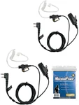 Maximalpower 2PK Surveillance Headset Earpiece Ptt Mic For Kenwood 2-WAY Radio. Fixed Price $30.12.