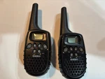 2X Uniden GMR1635-2 (2) Two-way Radio 22 Channel Mile Walkie Talkies. Fixed Price $41.24.