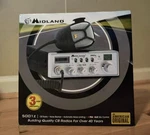Midland Cb Radio 5001Z 40-CHANNEL W/ Microphone & Mounting Bracket New Nos. Fixed Price $89.99.