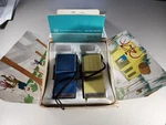 Vintage Rca Transceivers Walkie Talkie RJF-20N Blue & Yellow 1968. Fixed Price $74.99.