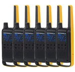 Motorola T470 Two Way Radio 6-PACK Walkie Talkies 22 Channels License Free. Fixed Price $275.00.