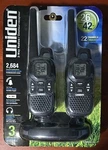 Walkie Talkie Two Way Radio Pair And Charding Stations Uniden Black. Fixed Price $49.99.