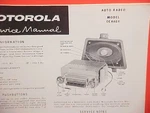 1958 1959 Mercedes Benz 190SL 220SE 300SL Motorola Am Radio Service Manual MB58A. Fixed Price $20.99.