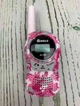 1PC Q168 Kids Walkie Talkies 22 Channels Kms Long Range Pink. Fixed Price $15.00.
