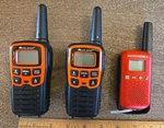 (2) Midland T51 Walkie Talkie Weather Radio Rechargeable & Motorola T110 See. Fixed Price $24.99.