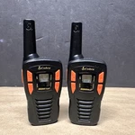 Cobra Microtalk Black 28-MILE 22-CHANNEL Two Way Radio Walkie Talkie Untested. Fixed Price $14.99.