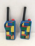 Genuine Lego Walkie Talkie Toy Two-way Radio Set Tested And Working Euc. Fixed Price $12.95.