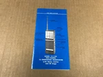Vintage Midland Model 13-110H Two Channel Transistor Transceiver Manual. Fixed Price $7.96.