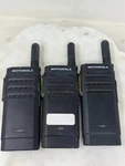 Lot Of 3, Motorola SL300 Uhf 99 Channel Display Radio AAH88QCP9JA2AN. Fixed Price $149.99.