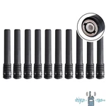 10X Vhf 136-174MHZ Bnc Antenna For IC-V85E IC-V80V Radio 4.3IN. Fixed Price $19.00.