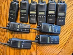 10 Kenwood 450-512 Mhz Uhf Two Way Radios TK-3180-K W/accessories. Fixed Price $650.00.