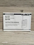 Alinco DJ-C1/DJ-C4 Radio Transceiver Instruction Manual Operating Guide Oem. Fixed Price $29.99.