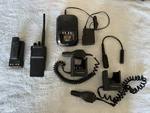 Motorola XPR7350 Vhf Two Way Radio With Accessories. Fixed Price $400.00.