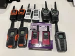 11 Midland Cobra Uniden Retevis Motorola Frs/gmrs Walkie Talkies. Fixed Price $200.00.