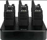 6 Pack Retevis RT22 Walkie Talkies Two Way Radio W/ Charging Dock. Fixed Price $129.99.