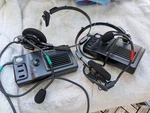 Radio Shack TRC-507 Walkie Talkie Voice Activated Fm Transceiver W/headset Pair. Fixed Price $29.50.