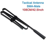AR-152A Sma-male 108CM/42.5IN Connector Dual Band 144/430MHZ Foldable Antenna. Fixed Price $19.99.