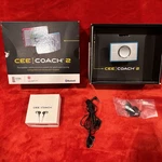 Ceecoach 2 Bluetooth Communication System Uhf 1-CHANNEL Turquoise/silver. Fixed Price $140.00.