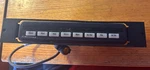 3 Motorola Systems 9000 Dek HLN1198D Control Head And HKN6189B Yellow Cables. Fixed Price $79.00.