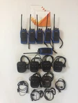 Lot / Set Of 5 Arcshell AR-6 Two Way Radios Uhf Fm Transceivers Walkie Talkie. Fixed Price $39.99.