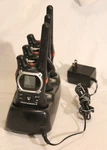 Lot Of 2 Motorola Radio EM1010TPR W/ Charger + Batteries. Fixed Price $26.00.