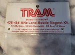 Tram Model 1170-MUHF 438-485 Mhz Land Mobile Magnet Kit. Fixed Price $40.00.