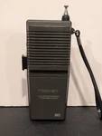 Radio Shack Realistic TRC-87 Walkie Talkie Citizen Band Transceiver Powers On. Fixed Price $13.00.