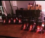 8 Arcshell Walkie Talkie Radio Chargers Headsets Extra Batteries Bundle. Fixed Price $249.99.
