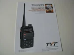 Tyt TH-UVF9 Dual Band Fm Transceiver Ham Radio Advertising Product Spec Sheet. Fixed Price $24.94.
