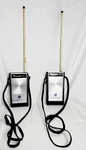 Vintage Set Of 2 Westinghouse Communicator TR-1 With Antennas H869TC9. Fixed Price $20.99.
