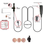 Pryme SPM-2310 Qd 2-WIRE Earpiece For Icom Multi-pin Two-way Radios (see List). Fixed Price $114.00.