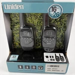 Uniden 16-MILE 22 Channel Rechargeable Two-way Radio Pair-black #GMR1636-2C New. Fixed Price $24.97.