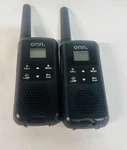 2-ONN 16 Miles Walkie Talkie With Two Way Radios. Fixed Price $18.99.